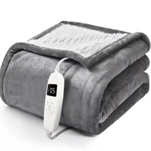 Electric Heated Blanket  50 X 60  with 10 Heating Levels & 1-8H Auto-off. NWB
